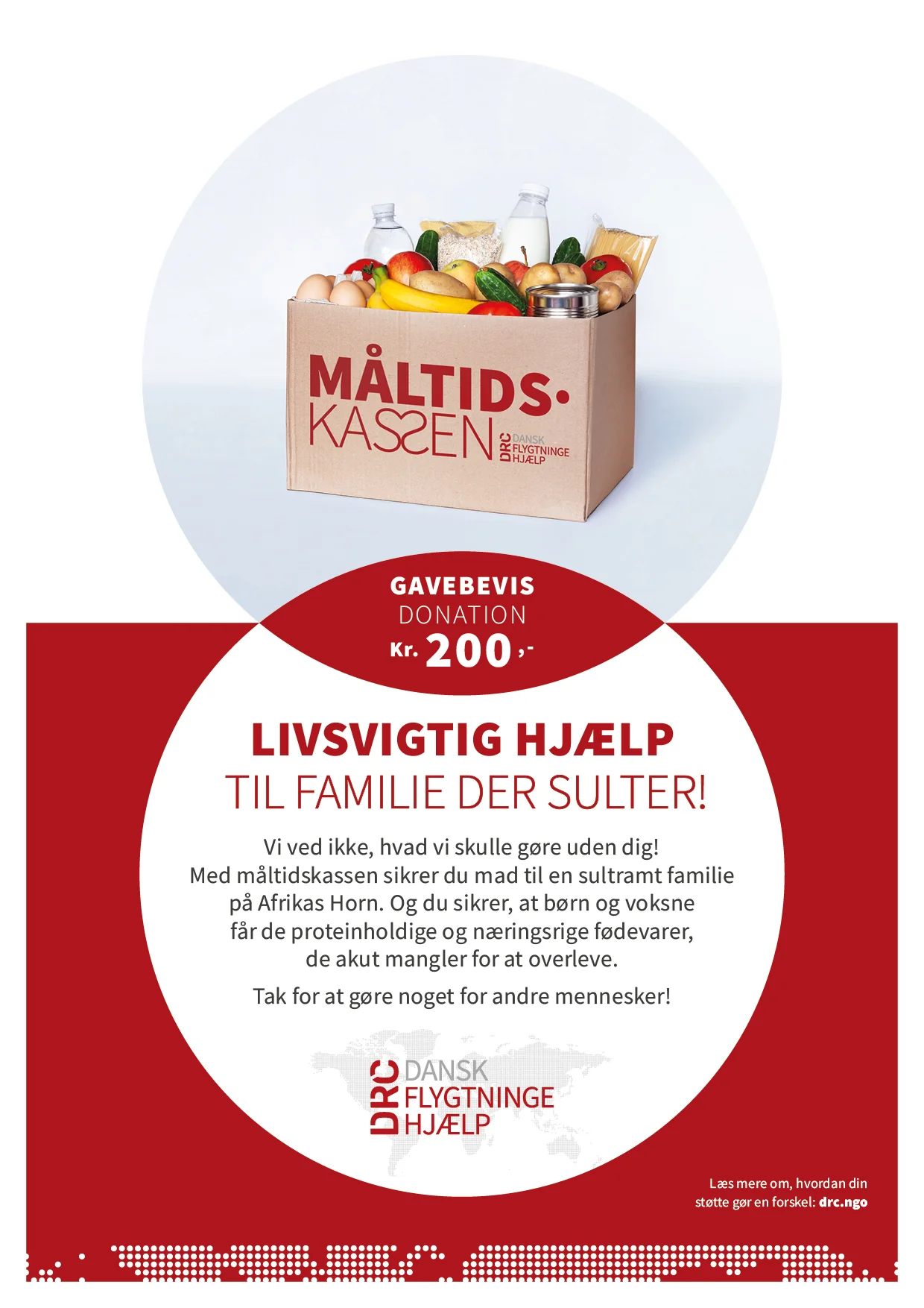 Giv livsvigtig hjælp til en familie der sulter - Image 2
